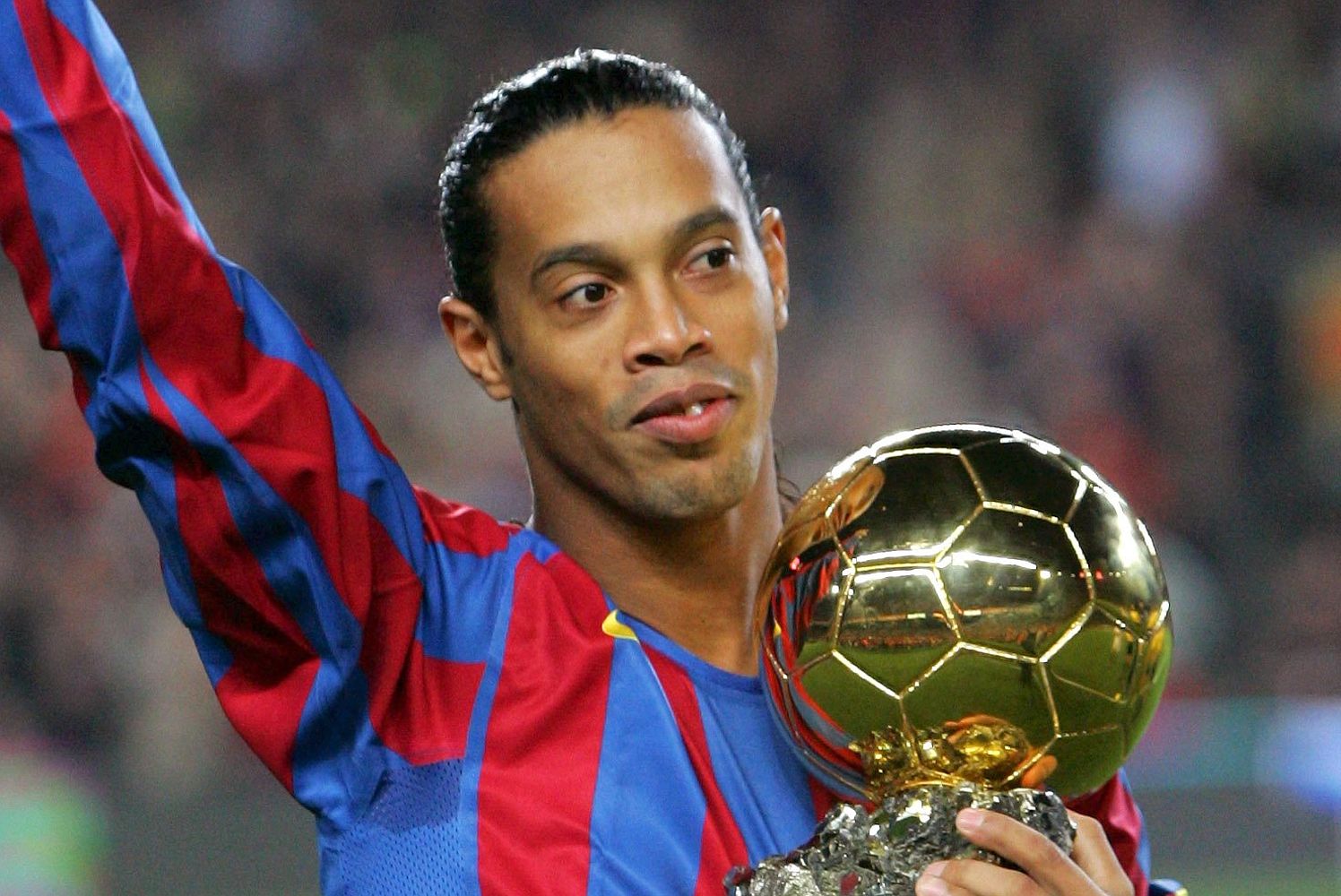Ronaldinho vainqueur du ballon d'or 2005