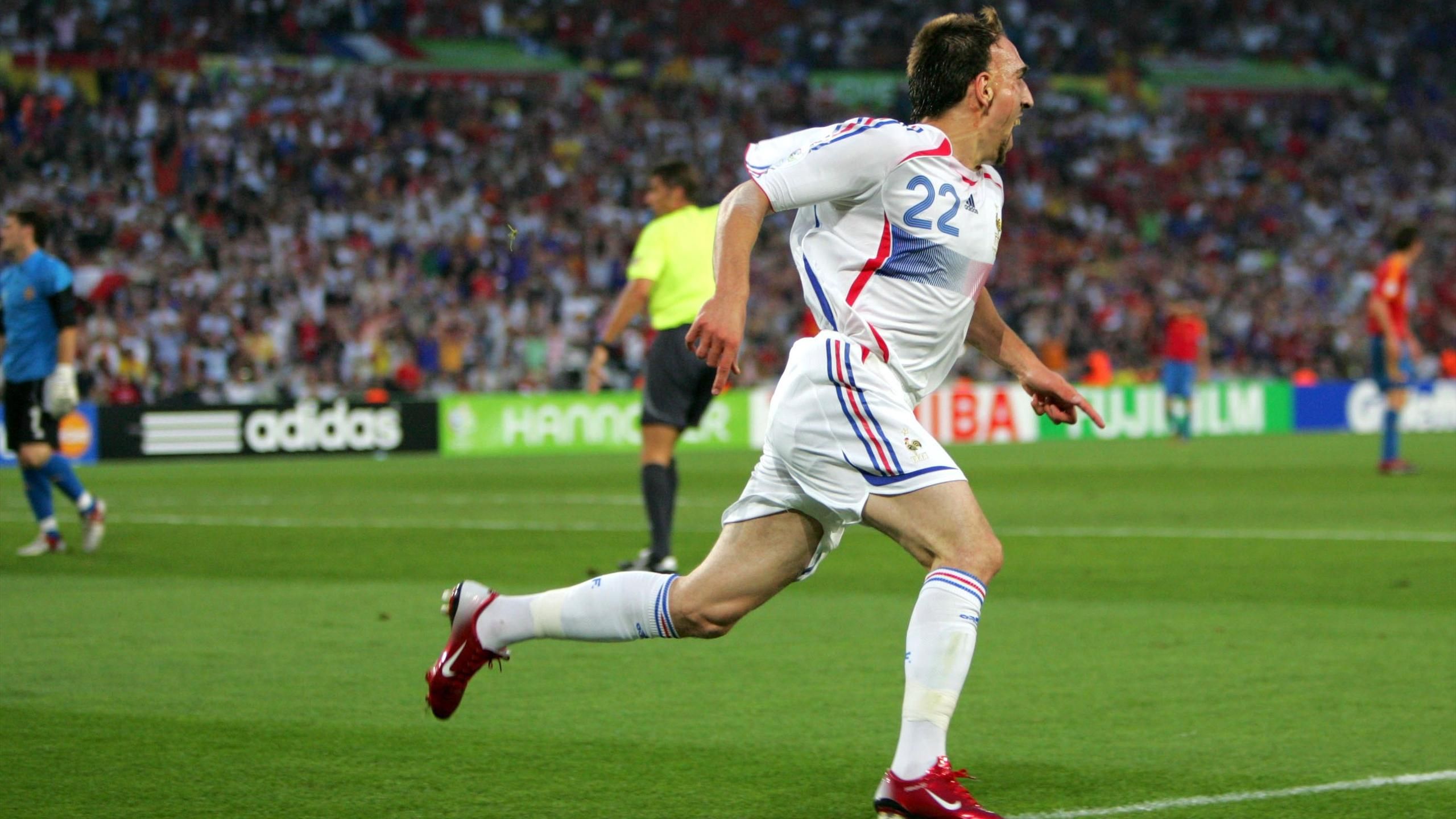 Franck Ribery s'est révélé lors de la Coupe du Monde 2006