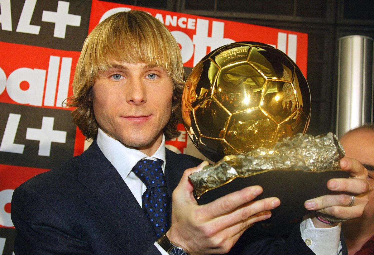 Nedved ballon d'or 2003