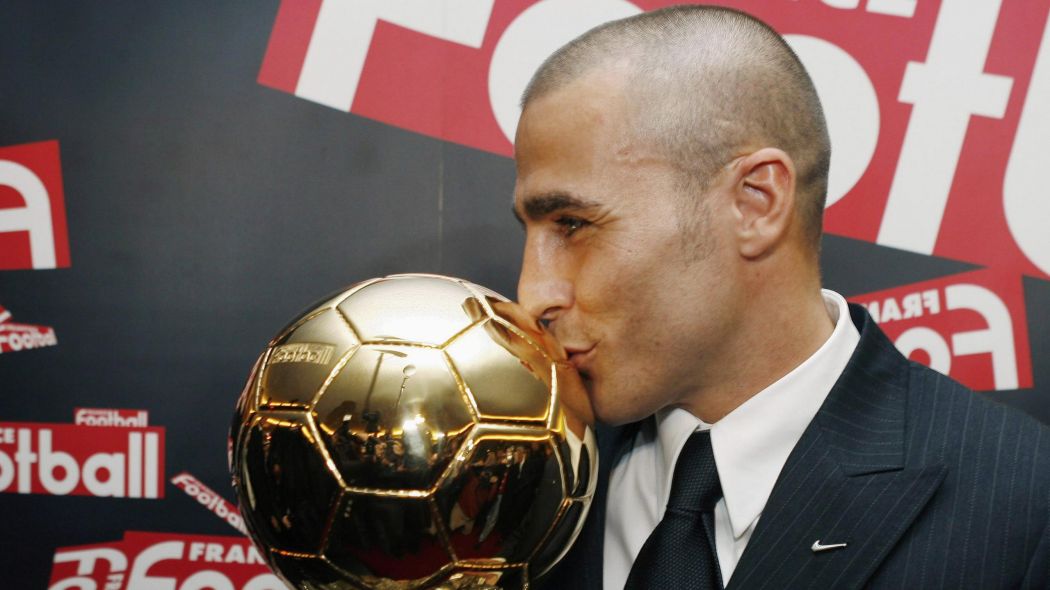 Fabio Cannavaro Ballon d'Or 2006