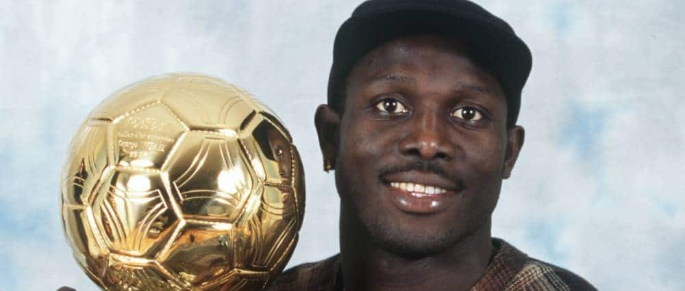 George Weah ballon d'or 1995