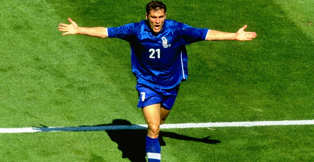 Christian Vieri s'est révélé lors de la Coupe du Monde 1998