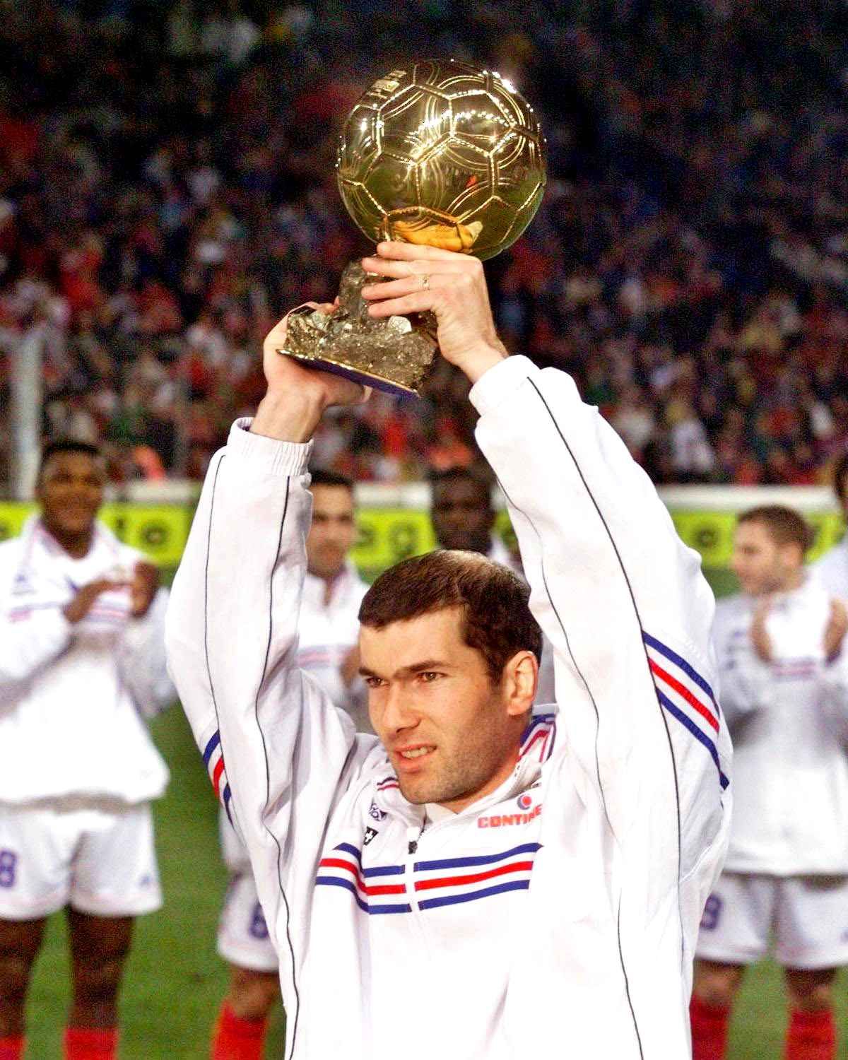 Zinedine Zidane ballon d'or 1998