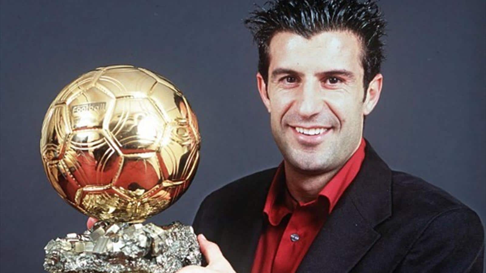 Luis Figo ballon d'or 2000