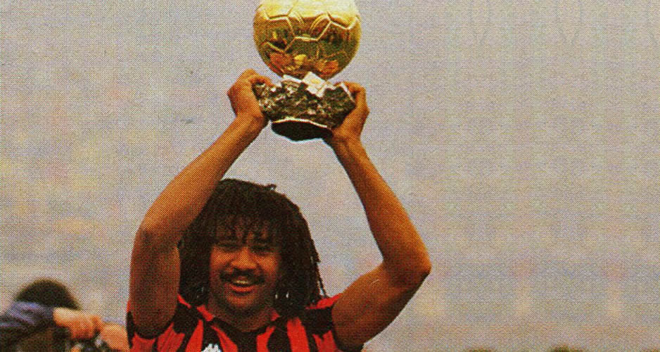 Ruud Gullit ballon d'or 1987