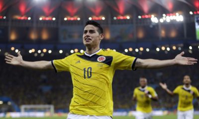 James Rodriguez, la révélation du Mondial 2014 au Brésil.