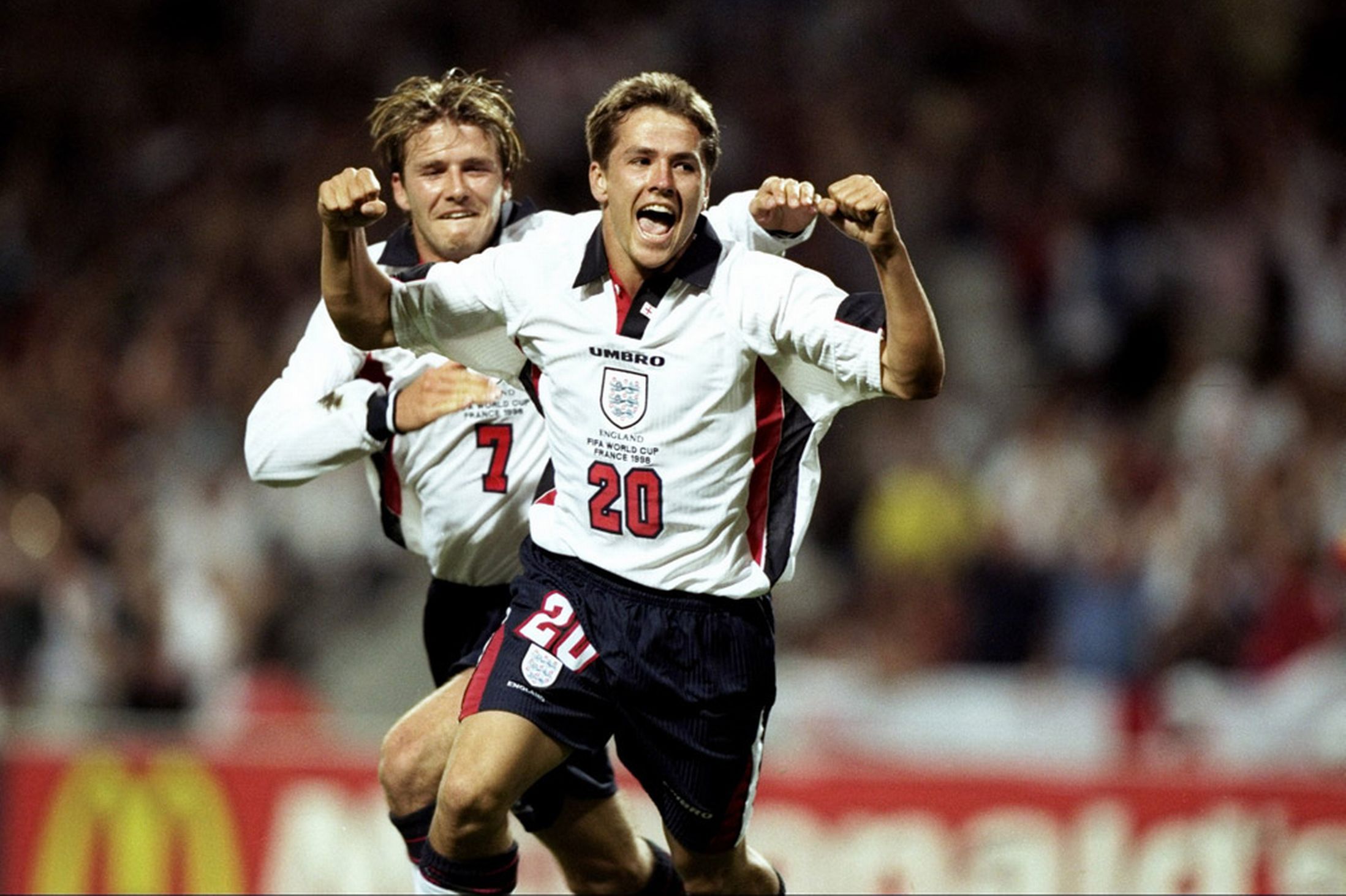 Michael Owen s'est révélé pendant la Coupe du Monde 1998.