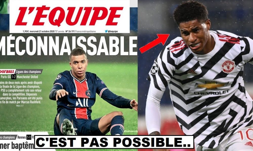 PSG VS MANCHESTER UNITED 1-2 ! C'EST PAS POSSIBLE DE SE ...