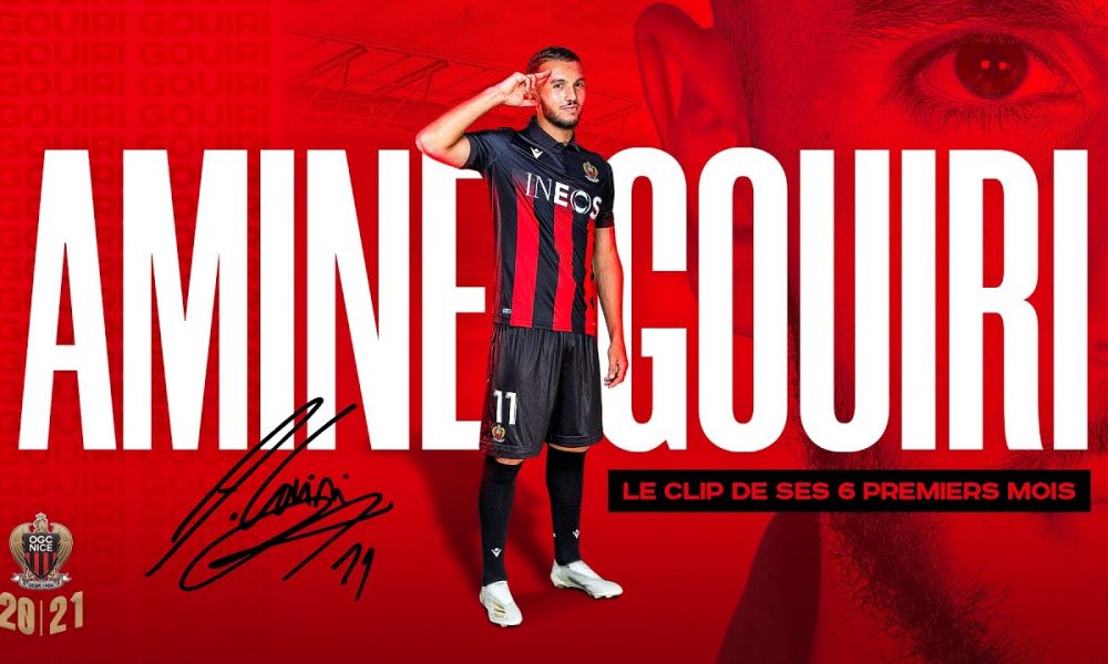 ⚽️ AMINE GOUIRI, LE CLIP – Ses 6 premiers mois à Nice – Pause Foot