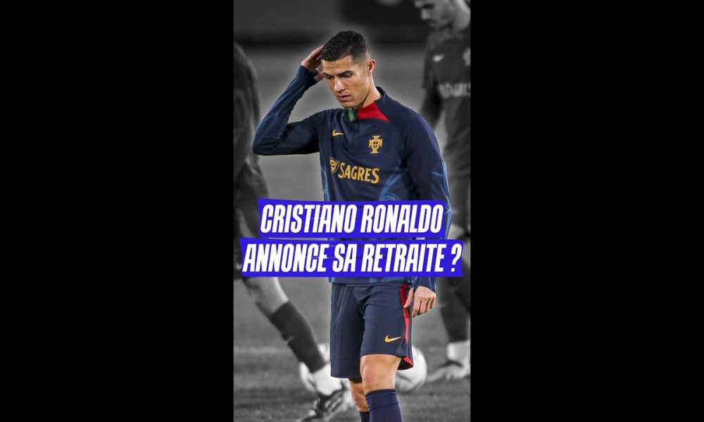 Cristiano Ronaldo annonce sa retraite ? 😨 shorts Pause Foot